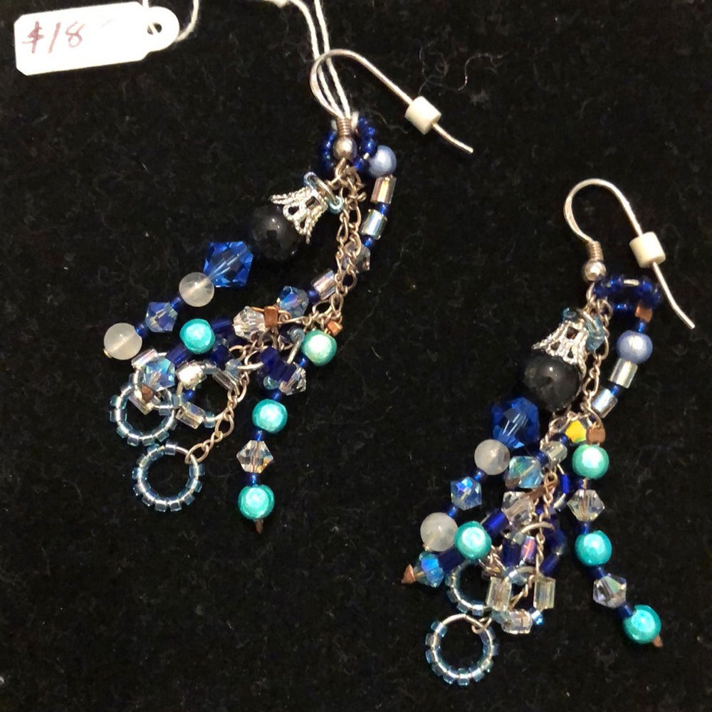 Beaded earrings-brand new